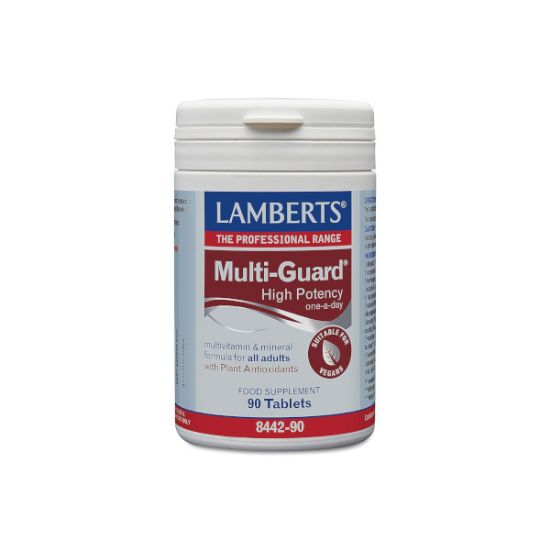 Εικόνα της LAMBERTS  MULTI-GUARD 90TABS - Πολυβιταμινούχος Φόρμουλα 90 Ταμπλέτες