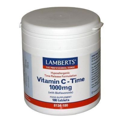 Εικόνα της LAMBERTS VITAMIN C-TIME 1000MG 180TABS