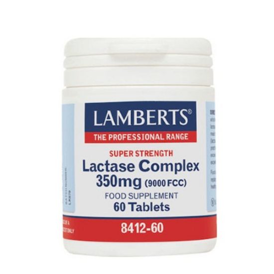 Εικόνα της LAMBERTS LACTASE COMPLEX 350MG ΣΥΜΠΛΗΡΩΜΑ ΦΥΣΙΚΗΣ ΛΑΚΤΑΣΗΣ ΓΙΑ ΜΕΙΩΣΗ ΤΩΝ ΣΥΜΠΤΩΜΑΤΩΝ ΤΗΣ ΔΥΣΑΝΕΞΙΑΣ ΣΤΗ ΛΑΚΤΟΖΗ, 60TABS.