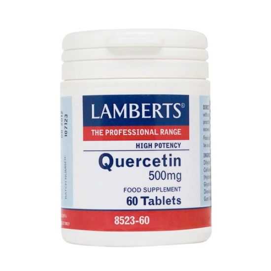 Εικόνα της LAMBERTS QUERCETIN 500MG 60ΤΑΜΠΛΕΤΕΣ