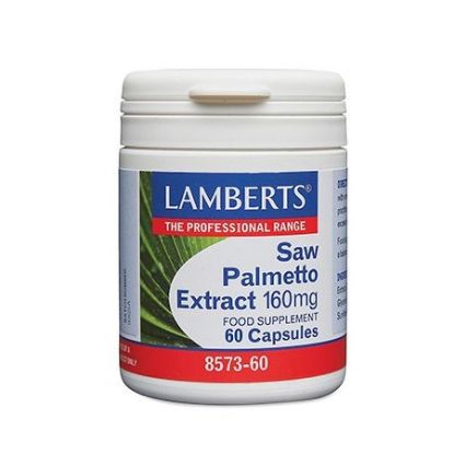 Εικόνα της LAMBERTS SAW PALMETTO EXTRACT 160MG ΣΥΜΠΛΗΡΩΜΑ ΔΙΑΤΡΟΦΗΣ ΓΙΑ ΤΗΝ ΚΑΛΗ ΥΓΕΙΑ ΤΟΥ ΠΡΟΣΤΑΤΗ ΣΤΟΥΣ ΑΝΤΡΕΣ, 60CAPS.