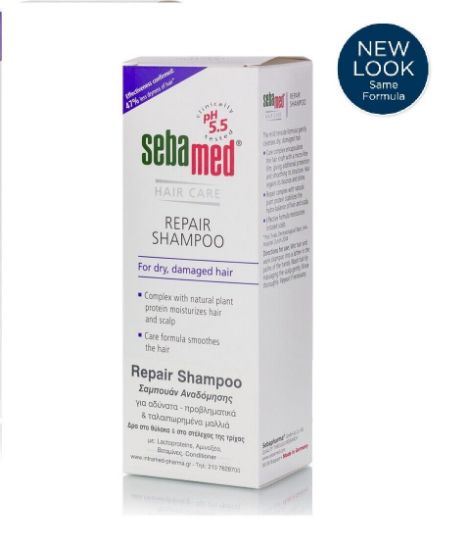 Εικόνα της SEBAMED REPAIR SHAMPOO ΣΑΜΠΟΥΑΝ ΑΝΑΔΟΜΗΣΗΣ ΤΩΝ ΑΔΥΝΑΤΩΝ & ΤΑΛΑΙΠΩΡΗΜΕΝΩΝ ΜΑΛΛΙΩΝ, 200ML.