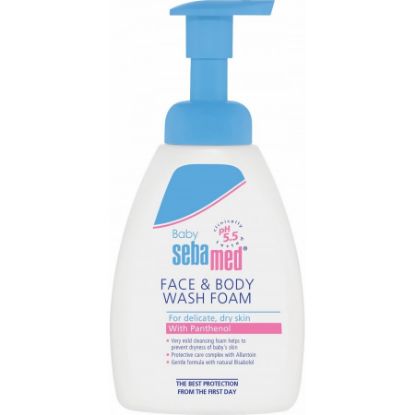 Εικόνα της SEBAMED BABY FACE & BOBY WASH FOAM - ΒΡΕΦΙΚΟ ΑΦΡΟΛΟΥΤΡΟ 400ML.