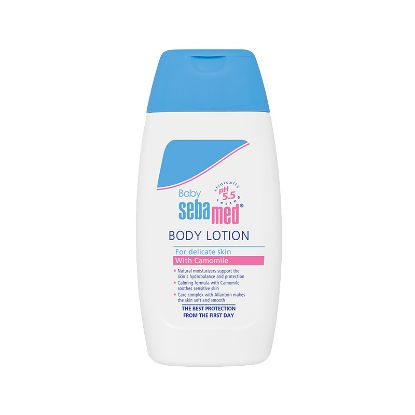 Εικόνα της SEBAMED BABY BODY LOTION PH 5.5 ΜΕ ΧΑΜΟΜΗΛΙ, 200 ML.