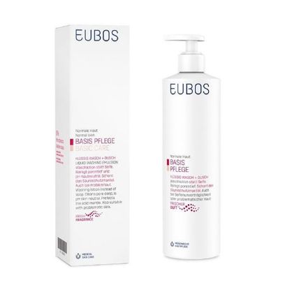 Εικόνα της EUBOS LIQUID WASHING EMULSION RED ΥΓΡΟ ΚΑΘΑΡΙΣΜΟΥ ΠΡΟΣΩΠΟΥ & ΣΩΜΑΤΟΣ, 400ML.