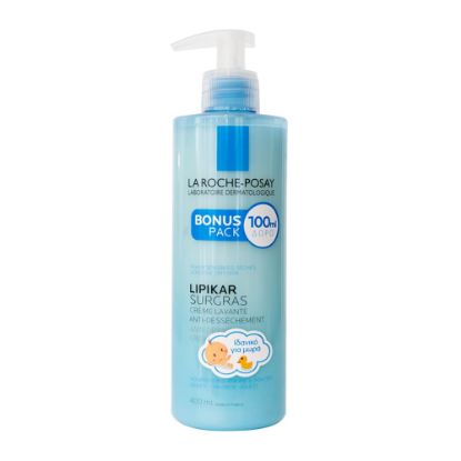 Εικόνα της LA ROCHE POSAY  LIPIKAR SURGRAS 400ML  La Roche Posay Lipikar Surgras Liquide, Καθαρισμός Σώματος για το Ξηρό Δέρμα 400ml