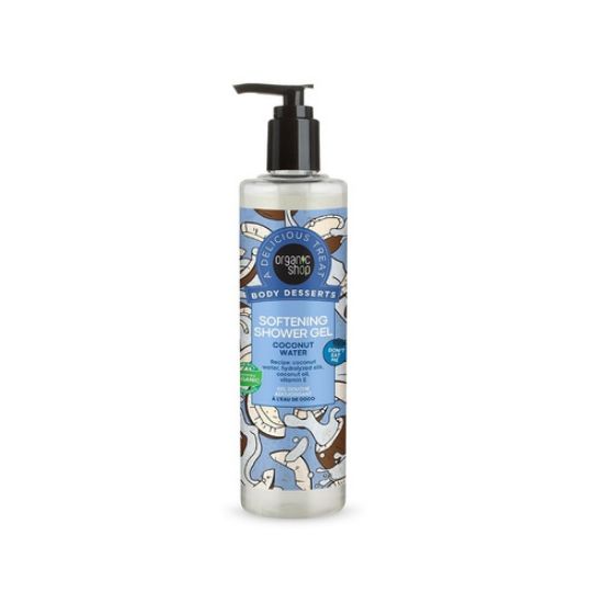 Εικόνα της ORGANIC SHOP BY NATURA SIBERICA BODY DESSERTS SOFTENING SHOWER GEL COCONUT WATER, ΑΦΡΟΛΟΥΤΡΟ ΜΕ ΝΕΡΟ ΚΑΡΥΔΑΣ, 280ml