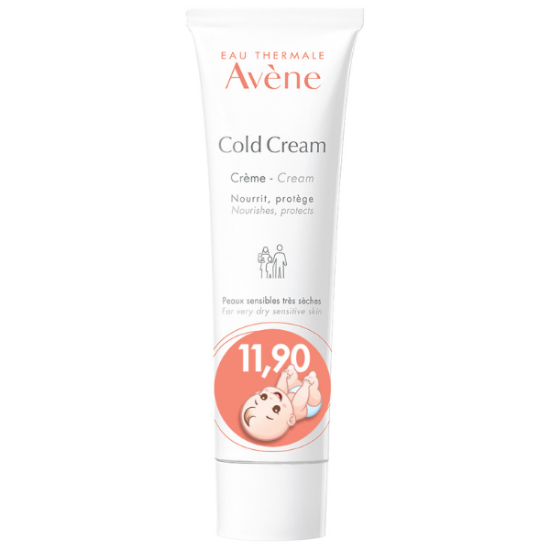 Εικόνα της AVENE COLD CREAM  100ML PROMO   Avene Promo Cold Cream Κρέμα για Ευαίσθητο & Ξηρό Δέρμα, 100ml