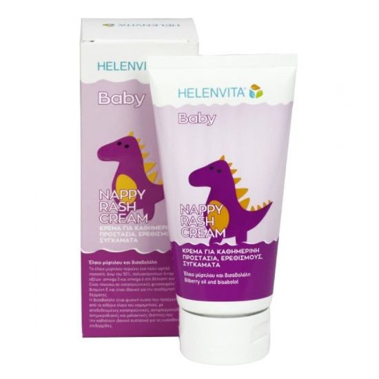 Εικόνα της HELENVITA BABY NAPPY RASH CREAM ΚΡΕΜΑ ΓΙΑ ΤΗΝ ΚΑΘΗΜΕΡΙΝΗ ΠΡΟΣΤΑΣΙΑ ΑΠΟ ΕΡΕΘΙΣΜΟΥΣ & ΣΥΓΚΑΜΑΤΑ, 150ML.