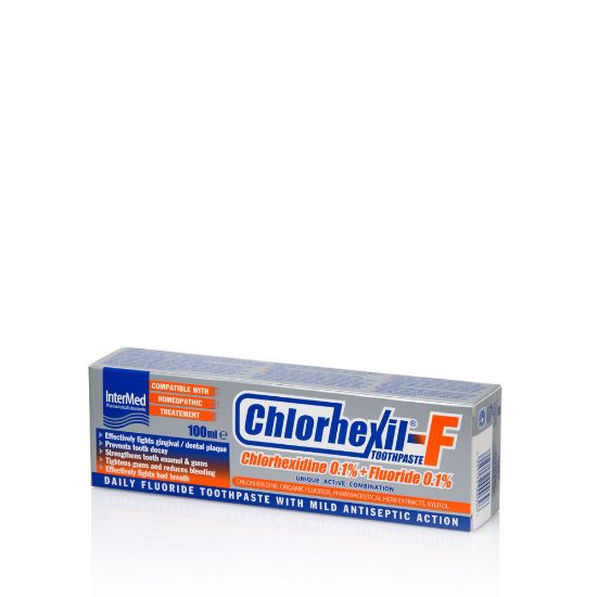 Εικόνα της INTERMED CHLORHEXIL-F TOOTHPASTE 100ML - Οδοντόκρεμα, 100ml