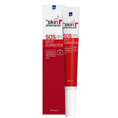 Εικόνα της The Skin Pharmacist SOS Spot Corrector, Τοπική Αντιμετώπιση των Ατελειών, 15ml