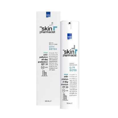 Εικόνα της SKIN PHARMACIST CITY DETOX ANTI-POLLUTION SPF30 50ML- Κρέμα για Ενισχυμένη Προστασία από Ακτινοβολίες UVA, UVB & τους Ρύπους, 50ml