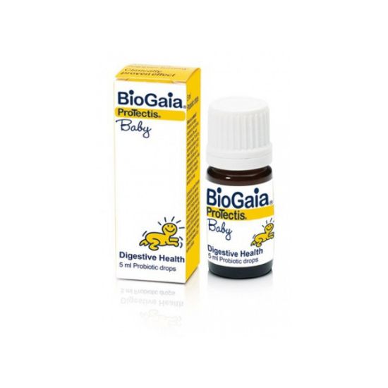 Εικόνα της BIOGAIA PROTECTIS BABY DROPS ΠΡΟΒΙΟΤΙΚΟ ΣΕ ΣΤΑΓΟΝΕΣ ΓΙΑ ΤΗΝ ΑΝΤΙΜΕΤΩΠΙΣΗ ΤΩΝ ΚΟΛΙΚΩΝ ΤΟΥ 1ου ΤΡΙΜΗΝΟΥ ΣΤΑ ΒΡΕΦΗ, 5ML.