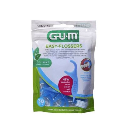 Εικόνα της GUM EASY FLOSSERS (890) ΟΔΟΝΤΙΚΟ ΝΗΜΑ ΕΛΑΦΡΩΣ ΚΕΡΩΜΕΝΟ ΣΕ ΔΙΧΑΛΕΣ ΜΙΑΣ ΧΡΗΣΗΣ, 30 ΤΕΜΑΧΙΑ.