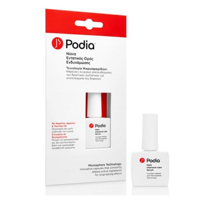 Εικόνα της PODIA NAILS-INTENSIVE CARE SERUM ΕΝΤΑΤΙΚΟΣ ΟΡΟΣ ΕΝΔΥΝΑΜΩΣΗΣ ΝΥΧΙΩΝ, 10ML.