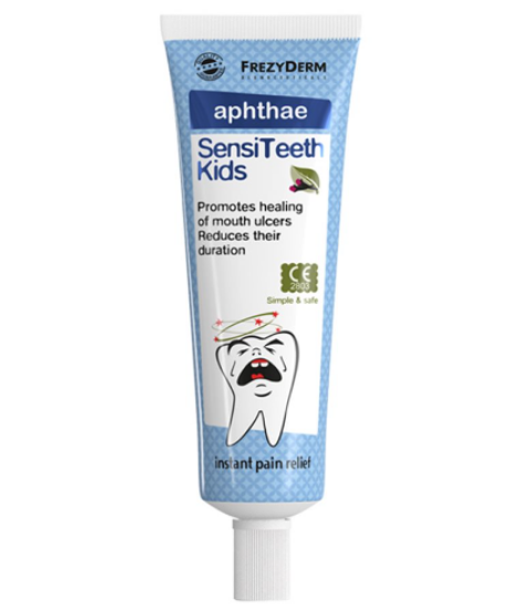 Εικόνα της FREZYDERM SENSITEETH KIDS APHTHAE GEL ΕΞΕΙΔΙΚΕΥΜΕΝΟ GEL ΓΙΑ ΑΦΘΕΣ & ΣΤΟΜΑΤΙΚΑ ΕΛΚΗ, 25ML.