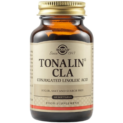 Εικόνα της SOLGAR TONALIN CLA 60 SOFTGELS-Φόρμουλα για Έλεγχο του Βάρους που Συμβάλλει στη Μείωση του Λίπους & Βοηθά στη Γράμμωση των Μυών, 60softgels