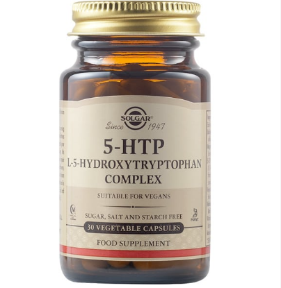 Εικόνα της SOLGAR 5-HTP (5-HYDROXYTRYPTOPHAN) COMPLEX 100MG ΣΥΜΠΛΗΡΩΜΑ ΔΙΑΤΡΟΦΗΣ ΜΕ 5-ΥΔΡΟΞΥ-ΤΡΥΠΤΟΦΑΝΗ, ΙΔΑΝΙΚΟ ΓΙΑ ΕΛΕΓΧΟ ΤΗΣ ΟΡΕΞΗΣ, ΤΗ ΣΤΑΘΕΡΟΤΗΤΑ ΤΗΣ ΔΙΑΘΕΣΗΣ & ΤΟΥ ΥΠΝΟΥ, 30 VEGETABLE CAPS.