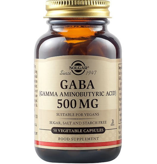 Εικόνα της SOLGAR GABA 500MG ΣΥΜΠΛΗΡΩΜΑ ΔΙΑΤΡΟΦΗΣ ΓΙΑ ΕΝΙΣΧΥΣΗ ΝΕΥΡΙΚΟΥ ΣΥΣΤΗΜΑΤΟΣ, ΧΡΗΣΙΜΟ ΣΕ ΠΕΡΙΠΤΩΣΕΙΣ ΑΥΠΝΟΙΑΣ & ΙΔΑΝΙΚΟ ΓΙΑ ΧΤΙΣΙΜΟ ΣΩΜΑΤΟΣ ΣΕ ΟΣΟΥΣ ΓΥΜΝΑΖΟΝΤΑΙ, 50 VEGETABLE CAPS.