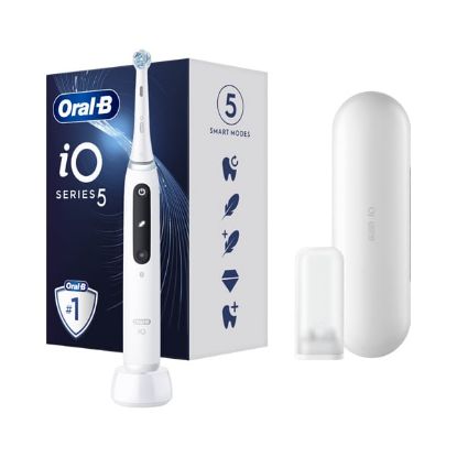 Εικόνα της ORAL-B IO SERIES 5 WHITE- Ηλεκτρική Οδοντόβουρτσα Λευκή, 1τεμ