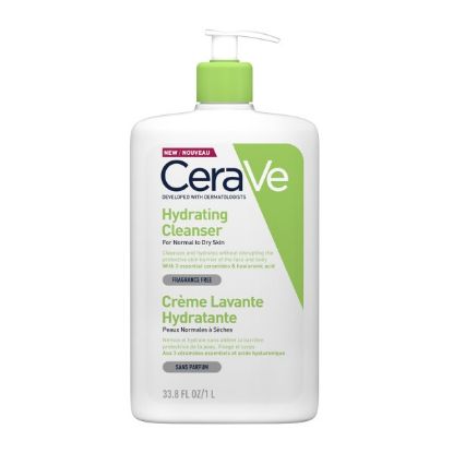 Εικόνα της CERAVE HYDRATING CLEANSER ΚΡΕΜΑ ΚΑΘΑΡΙΣΜΟΥ ΓΙΑ ΚΑΝΟΝΙΚΟ ΕΩΣ ΞΗΡΟ ΔΕΡΜΑ, 1LT.