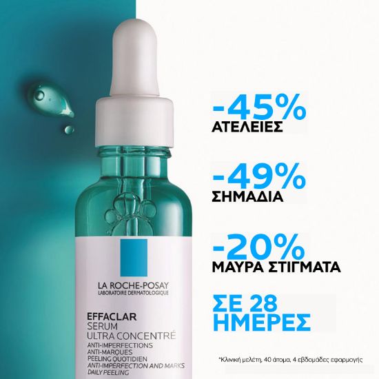 Εικόνα της LA ROCHE POSAY EFFACLAR SERUM ULTRA CONCENTRATED ΟΡΟΣ ΥΨΗΛΗΣ ΣΥΓΚΕΝΤΡΩΣΗΣ, 30ML.