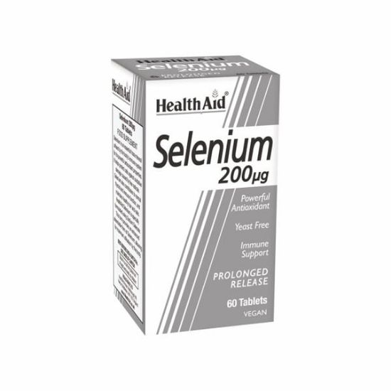 Εικόνα της HEALTH AID SELENIUM 200MG, 60TABLETS.