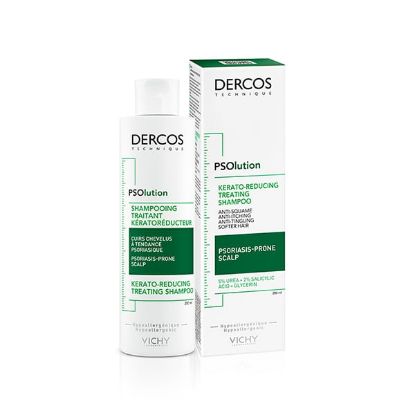 Εικόνα της VICHY DERCOS PSOLUTION SHAMPOO KERATOREDUCING TREATMENT ΣΑΜΠΟΥΑΝ ΓΙΑ ΤΡΙΧΩΤΟ ΜΕ ΤΑΣΗ ΨΩΡΙΑΣΗΣ, 200ML.