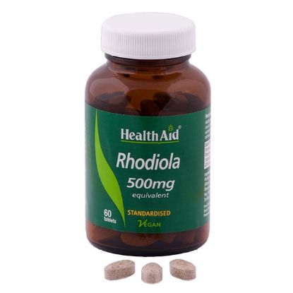 Εικόνα της HEALTH AID RHODIOLA 500MG, 60 ΤΑΜΠΛΕΤΕΣ.