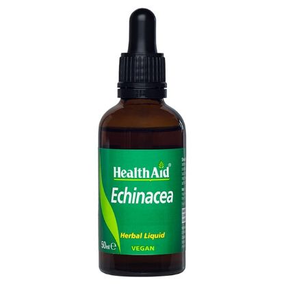 Εικόνα της HEALTH AID ECHINACEA HERBAL LIQUID, 50ML - Ισχυρή Άμυνα Του Ανοσοποιητικού Vegan 50ml.