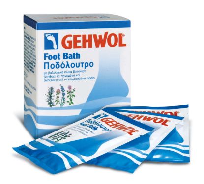 Εικόνα της GEHWOL FOOT BATH 200GR  Gehwol Foot Bath Περιποιητικό Ποδόλουτρο με Αιθέρια Έλαια, 10x20gr