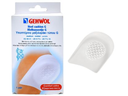 Εικόνα της GEHWOL HEEL CUSHION G MEDIUM  1 ΖΕΥΓΑΡΙ   Gehwol Heel Cushion G Υποπτέρνιο Μαξιλαράκι Τύπου G Medium 1 Ζευγάρι