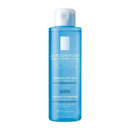 Εικόνα της LA ROCHE POSAY  DEMAQUILLANT YEUX 125ML   La Roche Posay LOTION DEMAQUILLANT Yeux/ Eyes Απαλό ντεμακιγιάζ για ευαίσθητα μάτια, 125ml