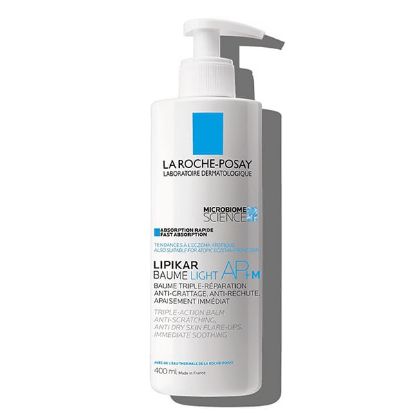 Εικόνα της LA ROCHE POSAY  LIPIKAR BAUME LIGHT AP+M 400ML  La Roche Possay Lipikar Baume Light AP+M, Μαλακτικό Βάλσαμο Σώματος Αναπλήρωσης Λιπιδίων, Κατά των Ερεθισμών & του Κνησμού 400ml