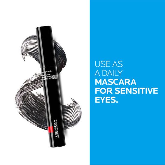 Εικόνα της LA ROCHE POSAY MASCARA MULTI DIMENSIONS NOIR/BLACK 7.2ML. Μάσκαρα για Μήκος & Όγκο 7.2ML