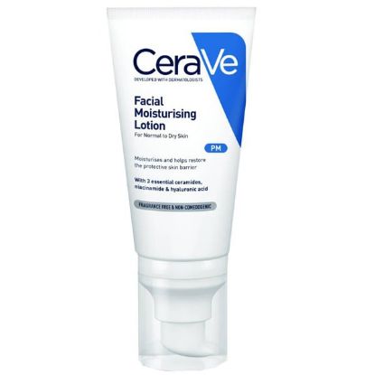 Εικόνα της CERAVE FACIAL MOISTURIZING CREAM FACE 52ML - Ενυδατική Κρέμα Προσώπου για Κανονικές/Ξηρές Επιδερμίδες, 52ml