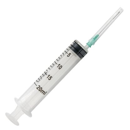 Εικόνα της NIPRO ΣΥΡΙΓΓΑ ΜΕ ΒΕΛΟΝΑ 20ML 21G 1 1/2" 1TMX