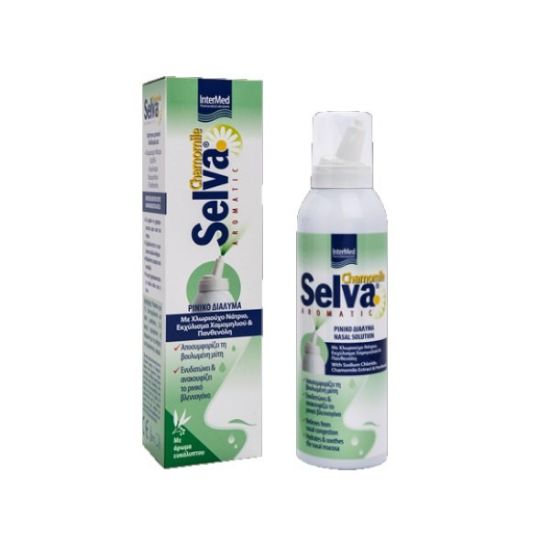 Εικόνα της SELVA AROMATIC NASAL SPRAY 50ML Intermed Selva Aromatic Nasal Solution Ρινικό Διάλυμα με Άρωμα Ευκάλυπτου, 50ml