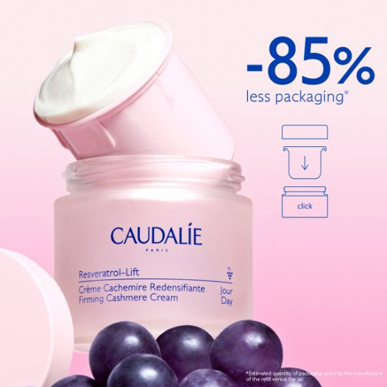 Εικόνα της CAUDALIE RESVERATROL -LIFT CREME CACHEMIRE FIRMING REFILL 50ML - Αντιρυτιδική Κρέμα Ημέρας Ανταλλακτικό 50ml.