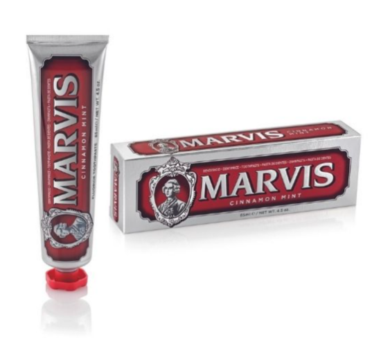 Εικόνα της MARVIS CINNAMON MINT TOOTHPASTE 85ML- Οδοντόκρεμα με Ευχάριστη Γεύση Κανέλας, 85 ml