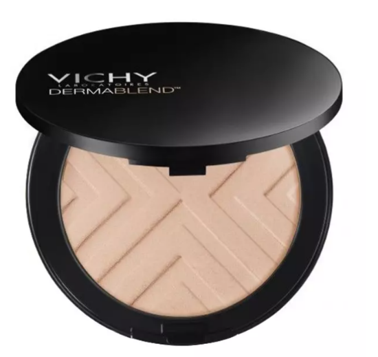 Εικόνα της VICHY DERMABLEND COVERMATTE 25 9.5G  Vichy Dermablend Covermatte Make-Up No.25 Nude Υψηλής Κάλυψης Make Up σε Μορφή Πούδρας, για Λιπαρή Επιδερμίδα με Τάση Ακμής, 9.5gr