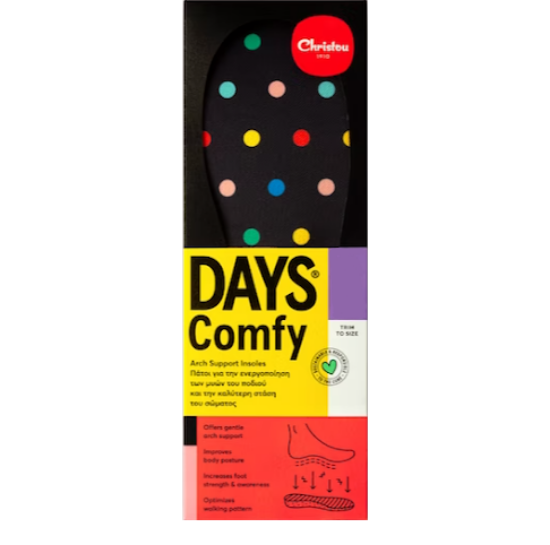 Εικόνα της CHRISTOU 1910 DAYS COMFY ΑΝΑΤΟΜΙΚΟΙ ΠΑΤΟΙ POLKA DOT 1 ΖΕΥΓΑΡΙ (38/41)