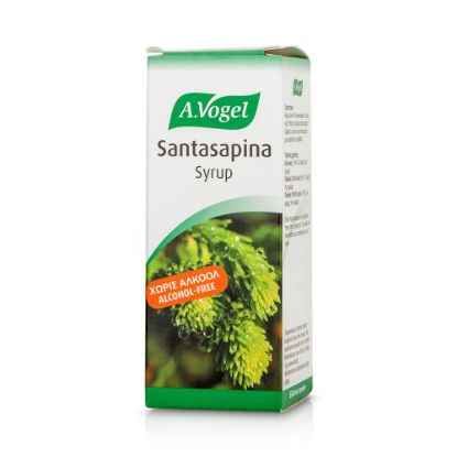 Εικόνα της A. VOGEL SANTASAPINA SYRUP 200ML Φυτικό Σιρόπι Άγριου Ελάτου για τον Ερεθισμένο Λαιμό, το Βήχα & την Ρινική Συμφόρηση για Ενήλικες & Παιδιά