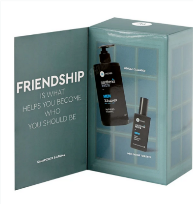 Εικόνα της PANTHENOL EXTRA PROMO FRIENDSHIP SHOWER+SHAMPOO MEN 500ML & EAU DE TOILETTE MEN 50ML