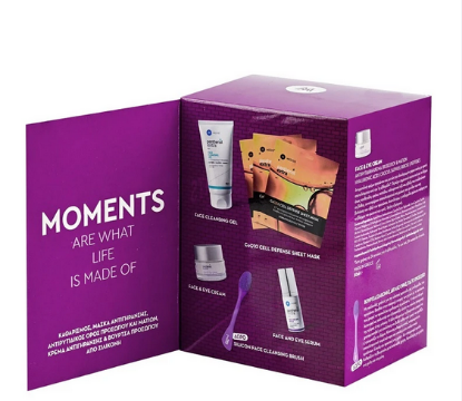 Εικόνα της  PANTHENOL EXTRA PROMO MOMENTS FACE AND EYE CREAM- Panthenol Extra Moments Σετ Περιποίησης Προσώπου 5τμχ