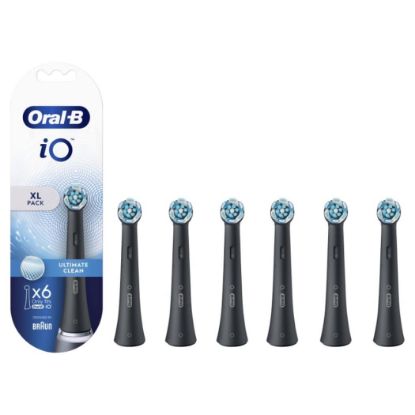 Εικόνα της ORAL B iO ULTIMATE CLEAN ΑΝΤΑΛΛΑΚΤΙΚΕΣ ΚΕΦΑΛΕΣ X6TEM. BLACK