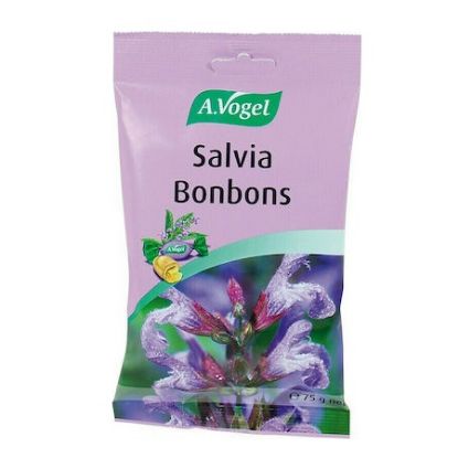 Εικόνα της A.VOGEL SALVIA BONBONS 75G - Καραμέλες για τον Λαιμό με Φασκόμηλο