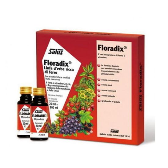 Εικόνα της POWER HEALTH FLORADIX 10Χ20ML ΣΥΜΠΛΗΡΩΜΑ ΔΙΑΤΡΟΦΗΣ ΜΕ ΕΚΧΥΛΙΣΜΑΤΑ ΦΡΟΥΤΩΝ ΣΙΔΗΡΟ & ΒΙΤΑΜΙΝΕΣ 10Χ20ML