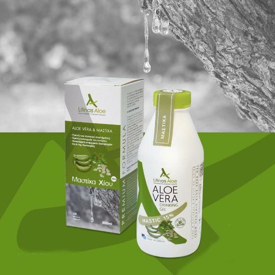 Εικόνα της LITINAS ALOE & ΜΑΣΤΙΧΑ ΧΙΟΥ 500ΜL - Πόσιμο Βιολογικό Gel Με Μαστίχα 500ml