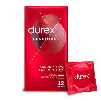 Εικόνα της DUREX SENSITIVE THIN FEEL ΠΡΟΦΥΛΑΚΤΙΚΑ ΠΟΛΥ ΛΕΠΤΑ 12ΤMX